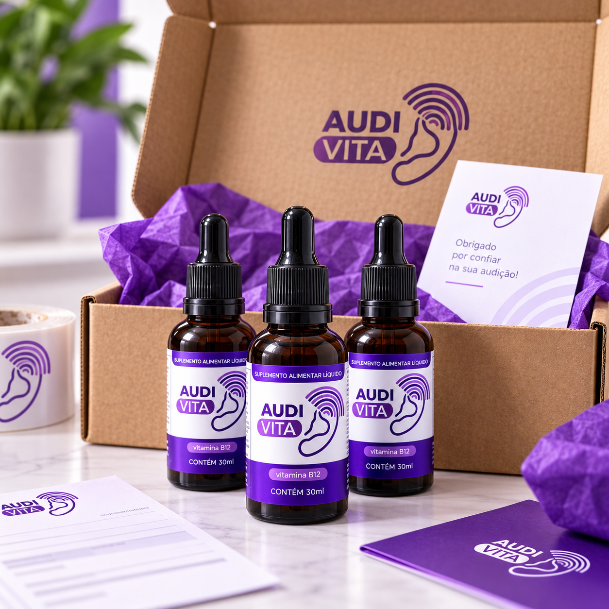 Audivita compra segura, envio para todo o Brasil e atendimento oficial
